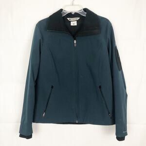 Columbia Women's Long Sleeve Full Zip Blue Jacket